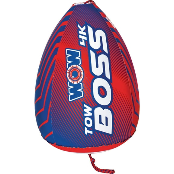 WOW Sports Tow Boss 4K 60' Towable Rope for Boating and Watersports