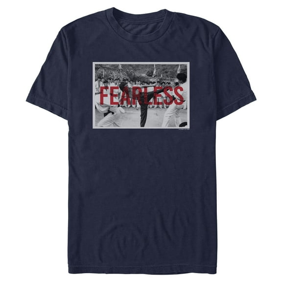 Mens Bruce Lee Fearless T Shirt