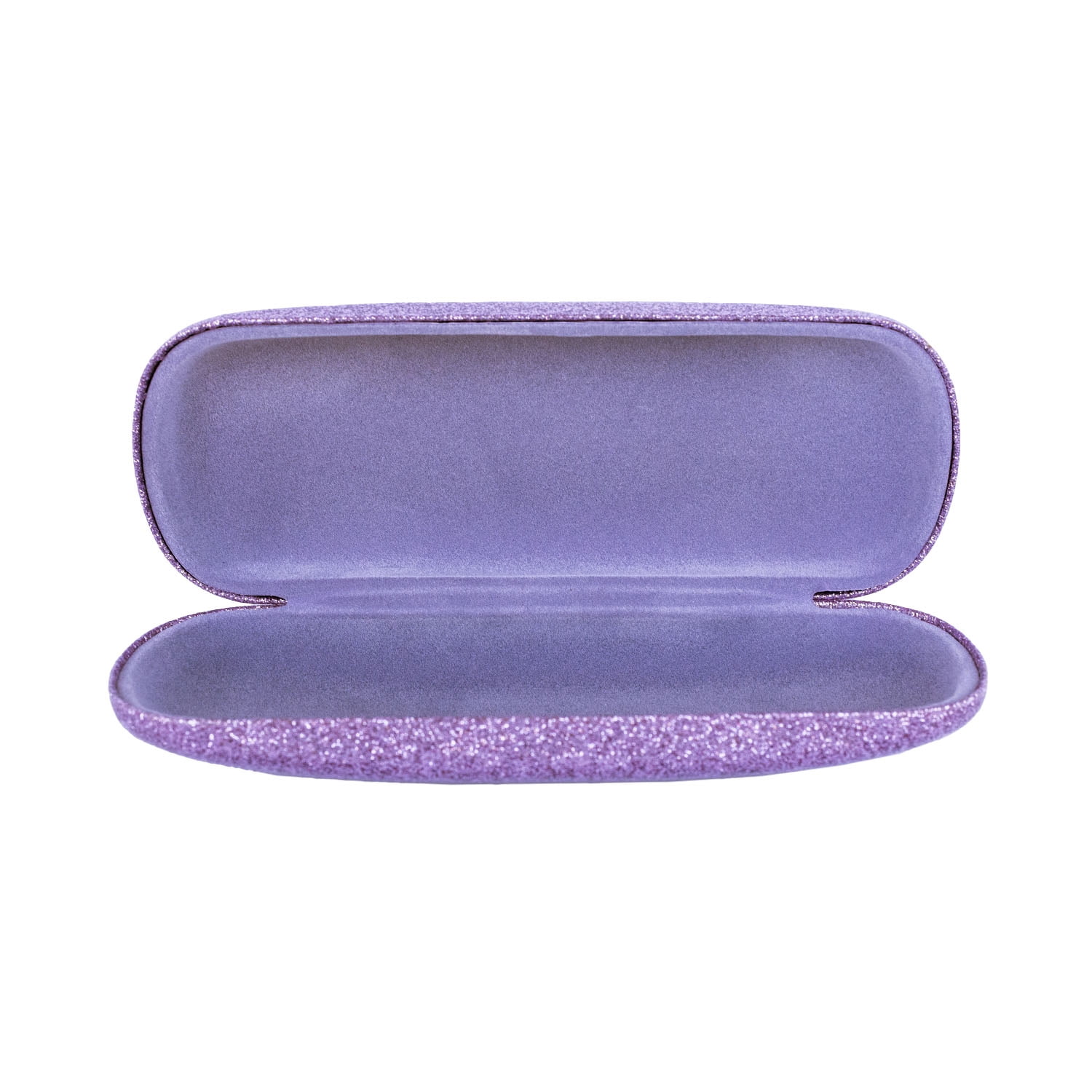 Nouveau Eyewear Inc Nou Woman Purple Glitter Eyeglass Case