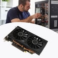 thumbnail image 1 of Tarjeta Gráfica De Computadora, Material PCB Tarjeta Gráfica Para Juegos 256 Bit RX580 8GB GDDR5 PCI Express 3.0 X16 Para Empresas, 1 of 7