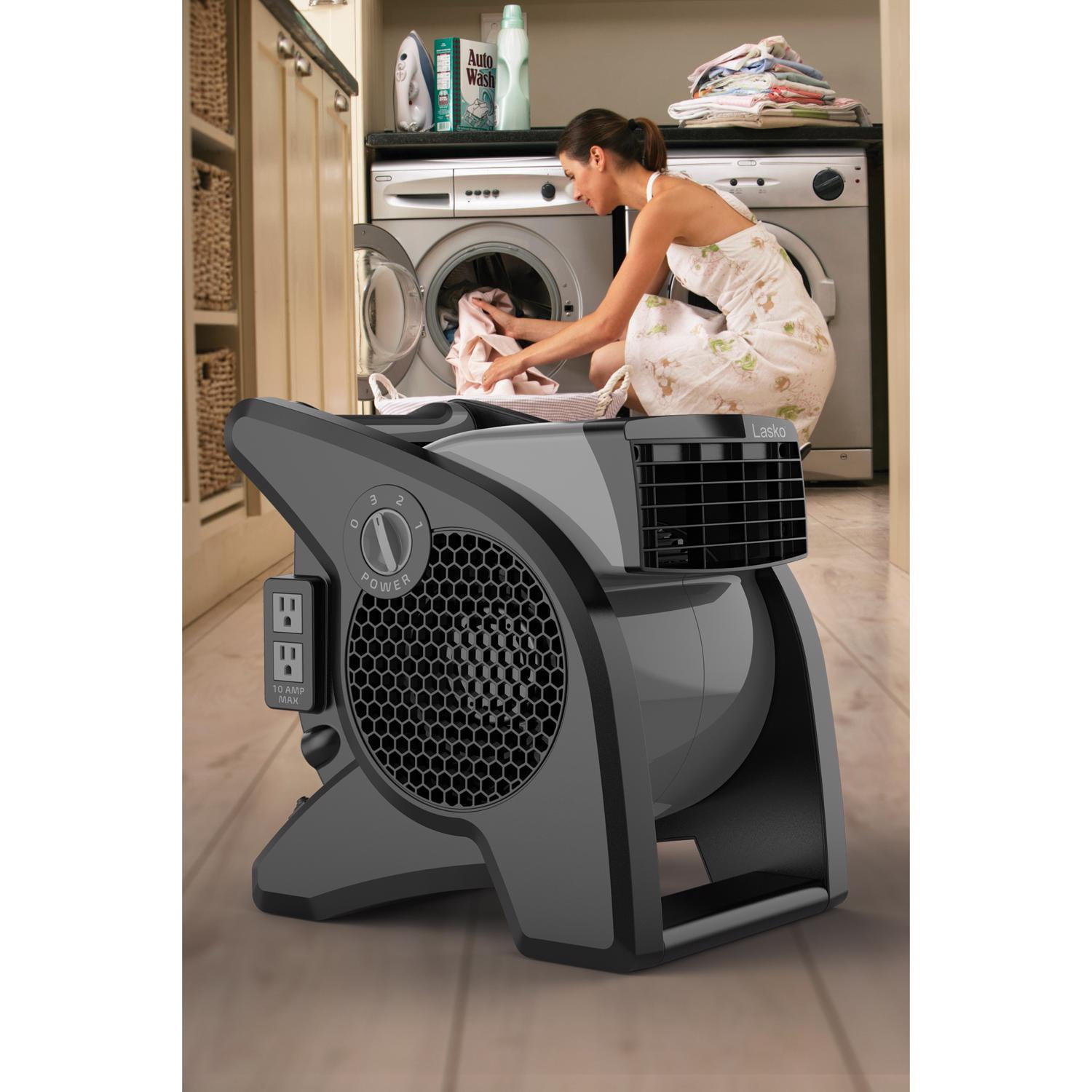 Lasko Pro Performance 10’’ 3 Speed Pivoting Blower Electric Household Fan