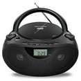 thumbnail image 1 of Nextron Boombox Lecteur CD Stéréo Portable avec Radio AM/FM, Bluetooth, USB, Entrée AUX, Prise Casque, Compatible CD-R/RW et CD MP3, Transparent an, 1 of 9