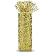 Expo Glitter Dots Tulle, 10 Yards