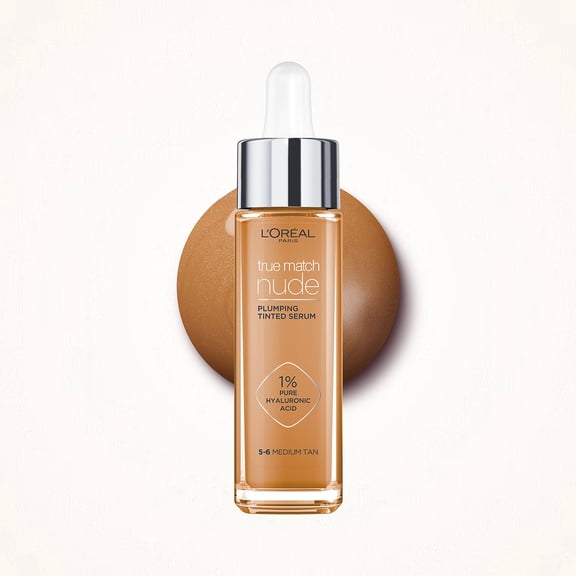 Sérum facial L'Oréal True Match rellenador 5-6 medium tan 30 ml
