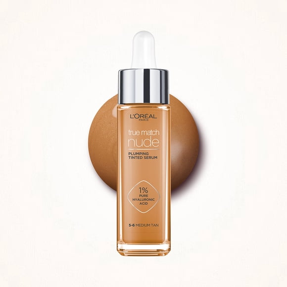 Sérum facial L'Oréal True Match rellenador 5-6 medium tan 30 ml