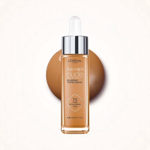 Sérum facial L'Oréal True Match rellenador 5-6 medium tan 30 ml