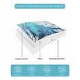 thumbnail image 5 of Quilts Twin Size, Coastal Ocean Soft Comforter Bedding Set for Bed, Summer Vintage Colorful Coral Lightweight Quilted Bedspread with Pillow Cover(2 Pieces) for All Season, 68x86 Inch, 5 of 6