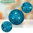 thumbnail image 2 of Uxcell Decorative Ball for Bowls, 4 Inch Mosaic Glass Decorative Bowl Fillers Turquoise, 2 of 7