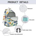 thumbnail image 4 of Cute Dinosaur Pattern Backpack for School,Cute School Bag,Schoolbag with Adjustable Shoulder Straps & Padded Back,13.4"x11"x4.7", 4 of 6