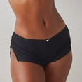 thumbnail image 2 of Ashirexll Plus Size Underwear for Women, Ladies Underwear Panties, Fashion Solid Color Low Waist Split Rose Mini Shorts Leggings, 2 of 6