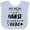 Blue and White, variant on Inktastic My Mom is a Nurse and a Hero Boys or Girls Baby Bib