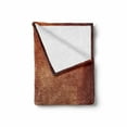 thumbnail image 2 of Cinnamon Soft Flannel Fleece Throw Blanket, Simple Layout in Rusty Grunge Style and Vintage Scattered in Brown Hues, Cozy Plush for Indoor and Outdoor Use, 50" x 60", Multicolor, by Ambesonne, 2 of 6