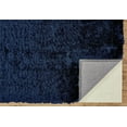 thumbnail image 4 of Freya Plush Shag Rug with Metallic Sheen, Dark Blue, 7ft-6in x 9ft-6in Area Rug, 4 of 7