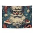 thumbnail image 5 of Orinice Santa Claus Cross Beard Tapestry Wall Hanging Unique Style Graphic Tapestries Home Wall Decor Art Living Room Bedroom Apartment Farmhouse Dorm Santa Claus Cross Beard Tapestry, 5 of 6