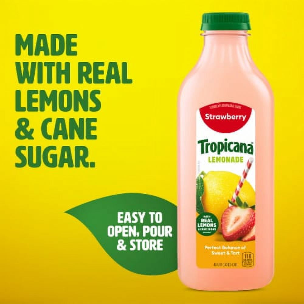2X - Tropicana Strawberry Lemonade Made With Real Lemons