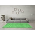 thumbnail image 3 of Ahgly Company Indoor Square Abstract Emerald Green Contemporary Area Rugs, 8' Square, 3 of 4