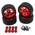 thumbnail image 2 of rc neumáticos deriva coches ruedas de coche 4pcs 1/14 RC Neumáticos De Coche Neumáticos Y Ruedas Para Wltoys 144001 W / 12mm Hex Red rojo Magideal rc neumáticos deriva coches ruedas de coche, 2 of 6