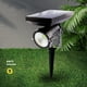 thumbnail image 4 of Fiudx Ofertas Del Día Luz De Árbol Solar Controlada Por Luz Inteligente, Luz De Enchufe De Tierra Para Exteriores De 10W, Foco, Luz De Jardín, Iluminación De Pasarela, 4 of 7