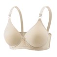 thumbnail image 4 of Bibifish Women's T-Shirt Bras Deep V Adjustable Straps Padded Molded Cup Seamless Bras Everyday Leisure Comfort Wear Dress Daily Bras, 4 of 4
