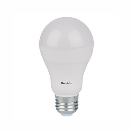 

Overdrive 661 6W 2700K A19 Omni Equivalent to 40W Incandescent & Non Dimmable LED Light Bulb Warm White - Pack of 6