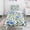 Blue Pioneer Flower-1, variant on Blue Pioneer Flower Duvet Cover and Pillowcase Set for Single Bedding, Bedroom Accessories for Kids Teens
