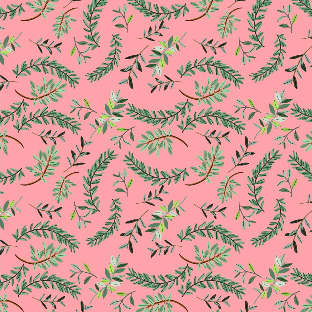 Laurel Leaves Premium Roll Gift Wrap Wrapping Paper