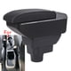 thumbnail image 2 of Para Opel Corsa D Reposabrazos Caja Para Opel Corsa Reposabrazos de coche Respaldo Interior Pieza de reequipamiento Caja de almacenamiento Accesorio Fácil instalación, 2 of 5