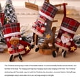 thumbnail image 4 of Advancent Medias navideñas Elk Bear con calcetines de pierna larga Candy Christmas Tree Hanger Goodie Bag Colgante Colgante Barra de gran Kits de decoración para fiestas Llevar, 4 of 6