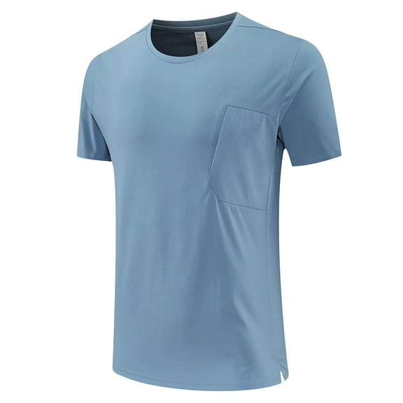 Bcfgryg Men's Outdoor Quick Drying Tops Running Fitness Clothing Summer New Short Sleeved Sports T Shirt Comfortable Athletic Fit Men’s T-shirts