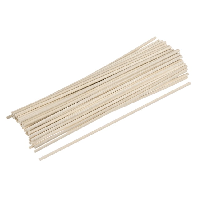 Ratán Madera Unique Bargains Palos Difusores 180x3mm Paquete de 50