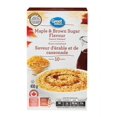 thumbnail image 1 of Great Value Gruau Instantané Saveur d'Érable et de Cassonade, 1 of 3