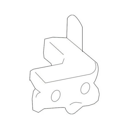 Genuine OE Toyota Lower Hinge - 68770-06050