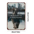 thumbnail image 4 of Vintage Metal Mindset Is Everything Pintura Hierro Rectangular 20x30cm, 4 of 9