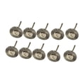 thumbnail image 1 of Chendee 10Pcs 22Mm Wire Wheel Polish Brushes For Rotary Grinder Accessories Tool, 1 of 9