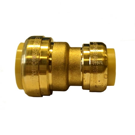 UPC 704149293407 product image for Libra Supply Lead Free 1-1/4 x 1 inch Push-Fit Coupling, Push to Connect, (Click | upcitemdb.com