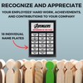 thumbnail image 2 of Perpetual Plaque Alpha premia al empleado personalizado del mes, 2 of 7
