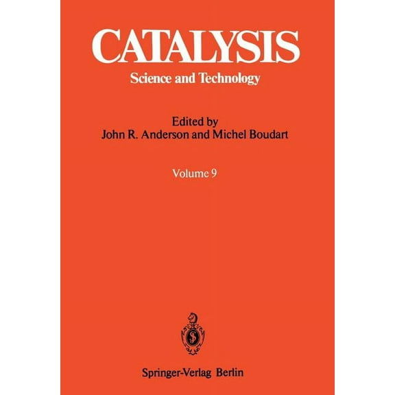 Catalysis Catalysis: Science and Technology, Book 9, (Paperback)