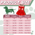 thumbnail image 2 of GASTROPOD Dog Dresses for Small Dogs Girl,Polyester Printed Everyday Dress Dog Clothes,Quick Dressing with Lace Dog Clothes for Small Dogs,Red,M, 2 of 7
