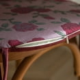 thumbnail image 7 of XUELC Vintage Printed Ruffled Chair Cushion with Ties Comfortable Kitchen Dining Chair Pad Seat Cushion with Removable Cover, 7 of 7