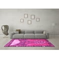 thumbnail image 3 of Ahgly Company Indoor Rectangle Animal Pink Traditional Area Rugs, 7' x 9', 3 of 4