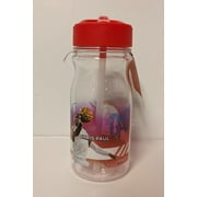 Zak Designs Chris Paul Water Bottle with Straw Tritan Water Bottle with Flip-Up Spout and Straw featuring CP3
