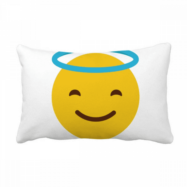 Sle Angle Yellow Cute Online Chat Throw Pillow Lumbar Insert Cushion Cover Home Decoration