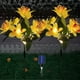thumbnail image 1 of Solar Flower Lights Outdoor, Solar Flowers Garden Decorative Lights Led Stake Lights Auto On/Off Bright Up To 8 Hrs, 1 of 6