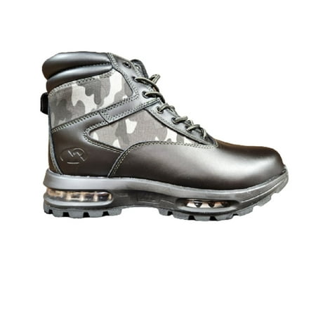 

Mountain Gear Mens Crosbey-Camo Boot Adult Black 12 M US