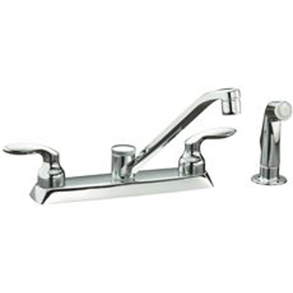 Kohler Coralais Kitchen Faucet, 75/8 In. Spout, Two Lever Handles