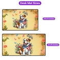 thumbnail image 5 of English Bulldog Celebrates Spring and Enjoys a Happy Easter Desk Mat Full Keyboard Mouse Pad Dog Lover Gifts Idea Large Mousepad - 02001, 5 of 5