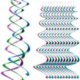 thumbnail image 1 of 30pcs Hanging Swirls Party Ceiling Hanging Decorations Party Decorative Props, 1 of 9