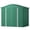 Green, variant on Lofka 8x6 FT Outdoor Storage Shed Lockable Waterproof Rust Resistant Garden Tool Shed Dark Grey