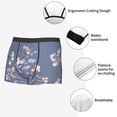 thumbnail image 6 of Balery Watercolor Flowers Butterfly Men's Boxer Briefs, Soft and Breathable Cotton Underwear with nylon Waistband-X-Large, 6 of 9