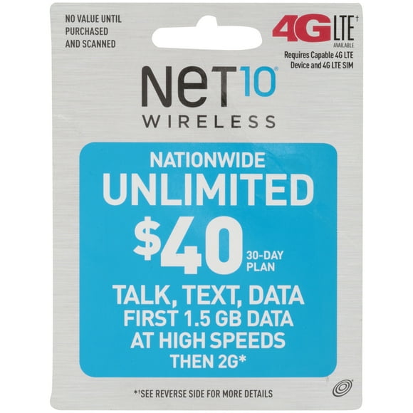 NET10 Phone Cards